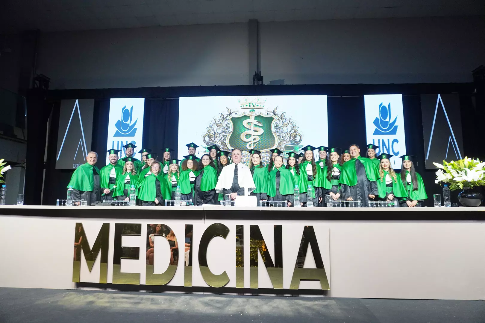 UNC realiza a formatura da 4ª turma de Medicina do Campus Mafra